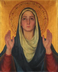 Porträt von Madonna Souvan